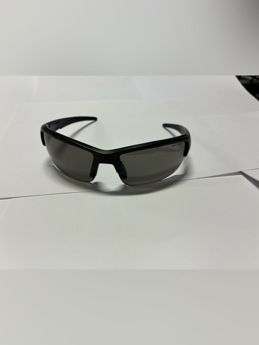 Wx Men’s Black Polarized Sport Sunglasses - Picture 2 of 12